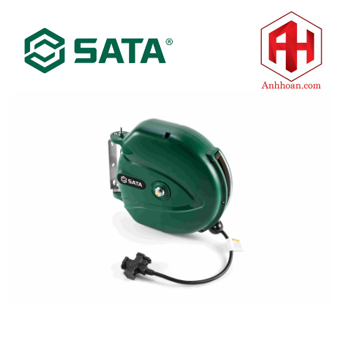 Dây dẫn điện dạng cuộn tự rút  10m SATA 98025