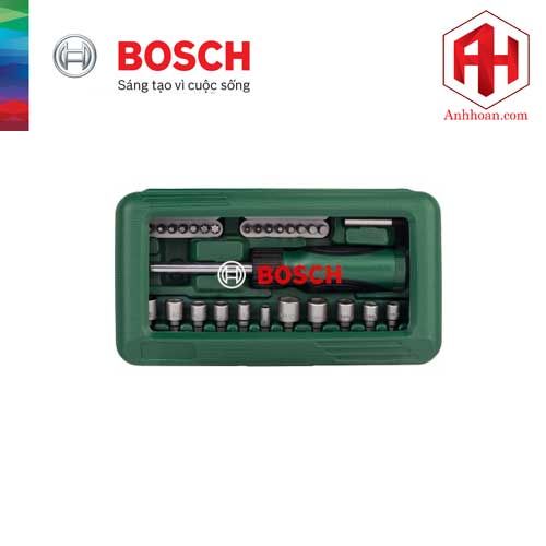 Bộ vặn vít đa năng Bosch 46 chi tiết 2607017399