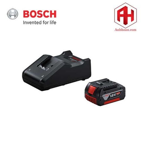 Bộ pin sạc Bosch GAL 18V-40 và GBA 18V 4.0Ah