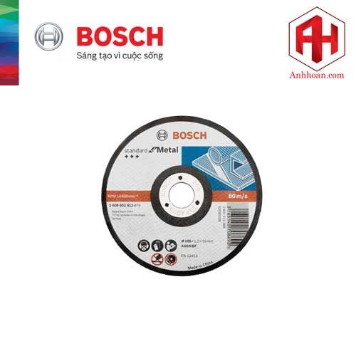 Bosch Đá cắt 105x1.2x16mm (sắt) - Standard for Metal 2608603412