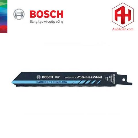 Bosch Lưỡi cưa kiếm INOX S 922EHM 2608900360 (150x19x1mm)