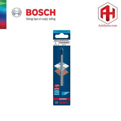 Bosch mũi khoan gạch cứng Hex-9 (6x90) 2608900590