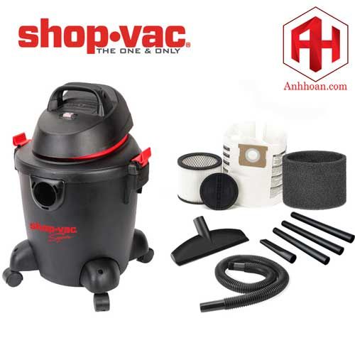 SHOPVAC Máy hút bụi 3 chức năng (khô/ướt/thổi) 20L 1400W nhựa cao cấp 59712206