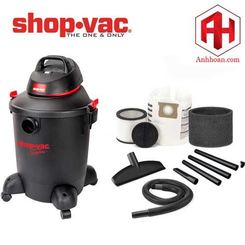 SHOPVAC Máy hút bụi 3 chức năng (khô/ướt/thổi) 25L 1400W nhựa cao cấp 59712207