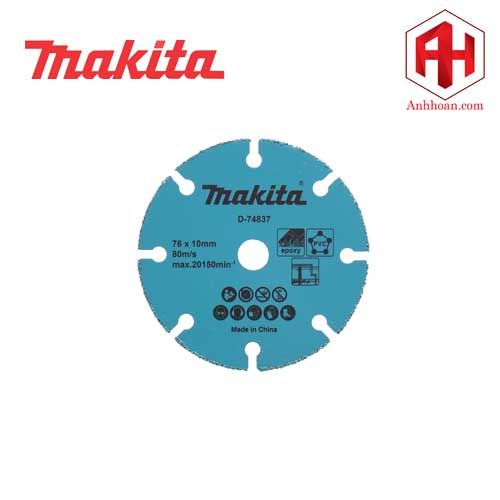 Makita D-74837 Lưỡi cưa cắt đa năng 76x10mm (DMC300 M12 FCOT DCS438)