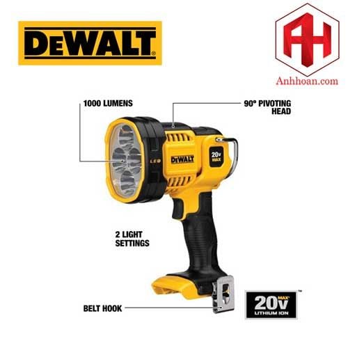 DeWALT n LED d ng pin 20V 18V DCL043N KR