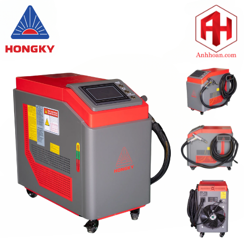 Máy hàn laser làm mát bằng nước Hàn kéo, hàn điểm HK-LW1500
