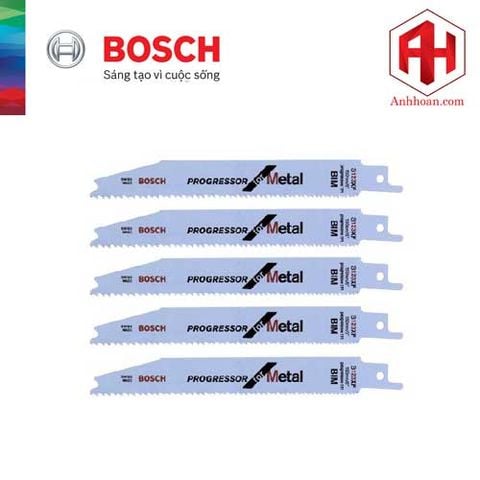 Lưỡi cưa kiếm kim loại Bosch S 123 XF 2608654402 (150x19x0.9mm)