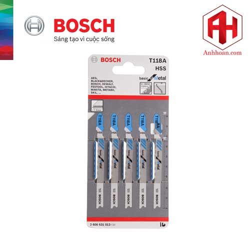 Lưỡi cưa lọng kim loại Bosch T118A 2608631013