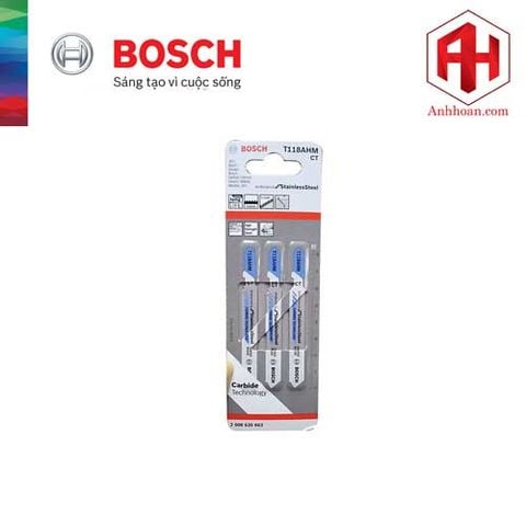 Lưỡi cưa lọng kim loại Inox Bosch T118AHM