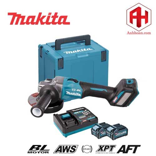 Máy mài góc pin Makita 40V Max 125mm GA023GM201 (điều tốc)