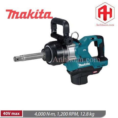 Máy siết bu lông dùng pin 40V Makita TW010GZ (1in, 4000Nm)