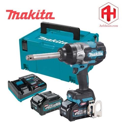 Máy siết bu lông dùng pin 40V Max Makita TW011GM201 (cốt dài 3/4 inch)