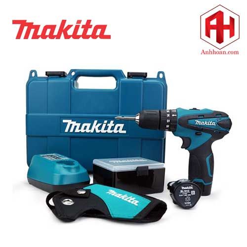 Máy khoan búa vặn vít dùng pin Makita 10.8V HP330DWE