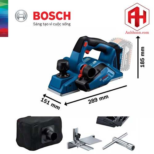 Máy bào dùng pin 18V Bosch GHO 185-LI (SOLO)