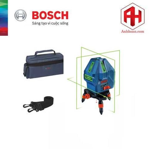 Máy cân mực tia laser xanh Bosch GLL 5-50 XG