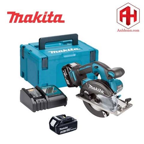 Máy cắt kim loại dùng pin 18V Makita DCS551RMJ