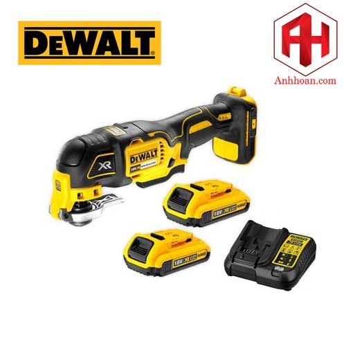 Máy cắt rung dùng pin 18V DeWALT DCS355D2-KR (SET 2Ah)