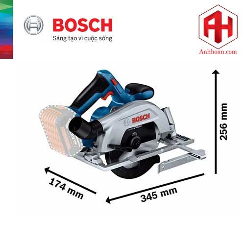 Máy cưa đĩa dùng pin 18V Bosch GKS 185-LI (Solo)