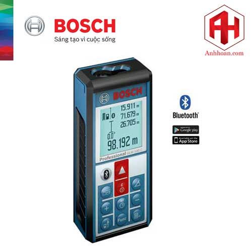 Máy đo khoảng cách laser Bosch GLM 100C