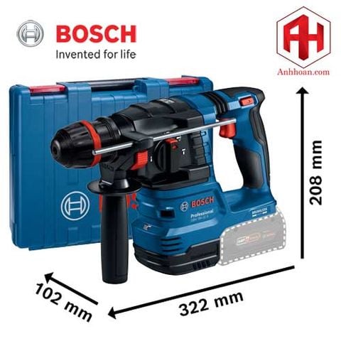 Máy khoan bê tông dùng pin Bosch GBH 18V-22 X ONE CHUCK (SOLO)