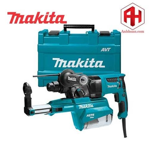 Máy khoan bê tông AVT Makita HR2651 kèm hút bụi