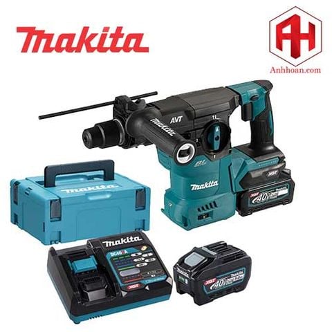Máy khoan bê tông dùng pin Makita 40V Max HR008GT201 (30mm)