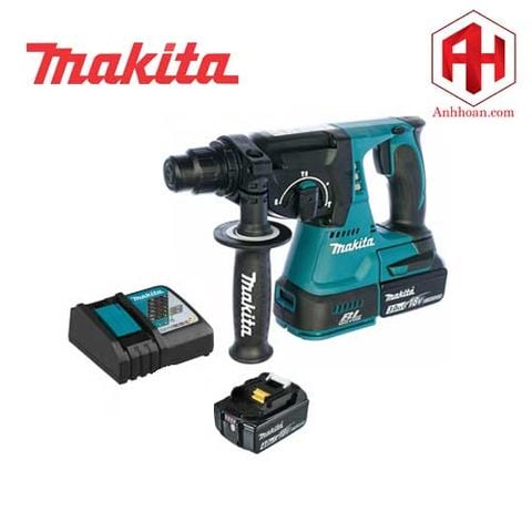 Máy khoan bê tông dùng pin Makita 18V DHR242RFE (24mm)