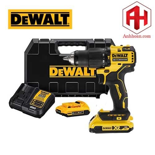 Máy khoan dùng pin DeWALT 18V DCD709D2-B1 (SET 2Ah)