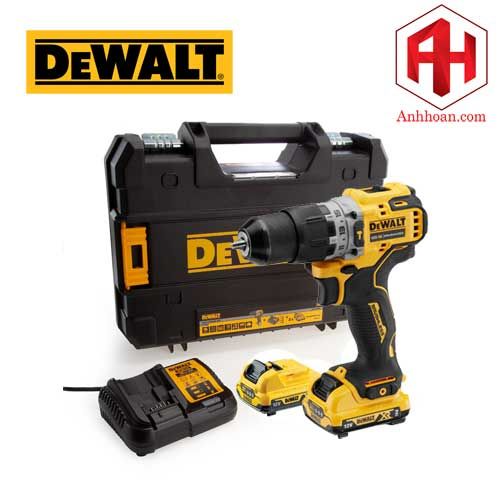 Máy khoan dùng pin DeWALT 12V DCD706D2-KR (SET 2Ah)