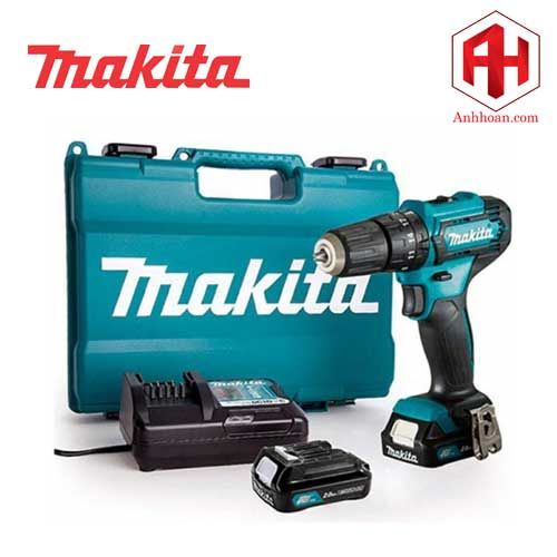 Máy khoan dùng pin 12V Makita HP333DSAE (12V:2Ah)