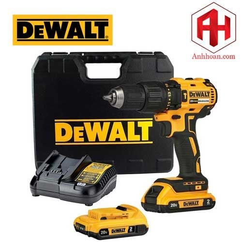 DCD7781D2-B1 Máy khoan pin DeWALT 18V/ 20V Max (SET 2Ah)
