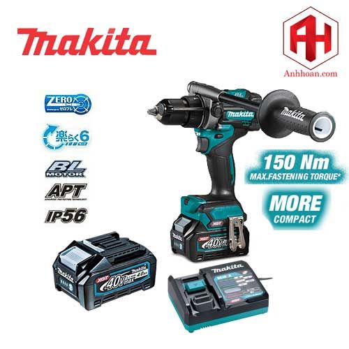 Máy khoan pin Makita 40V Max HP001GM201 (SET 40V:4Ah)