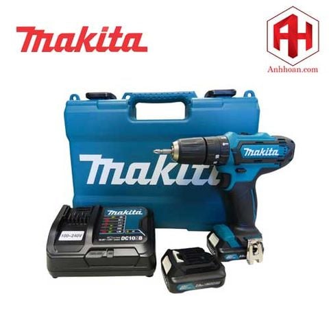 Máy khoan dùng pin 12V Makita HP331DSYE (12V:1.5Ah)