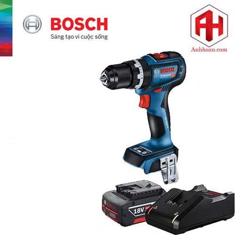 Máy khoan pin Bosch GSB 18V-90C Brushless (SET 4Ahx1)