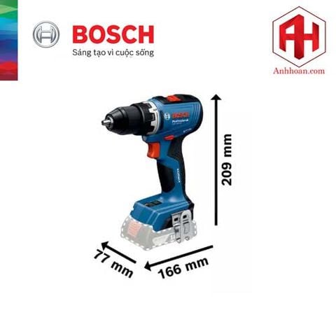 Thân Máy khoan pin Bosch GSR 18V-65 (SOLO)