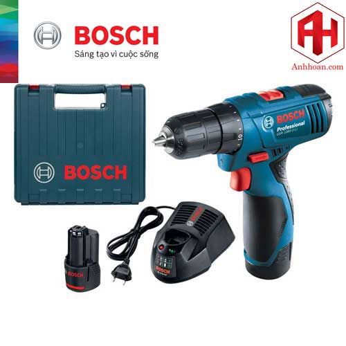 Máy khoan vặn vít dùng pin Bosch GSR 1080-2-LI (bỏ mẫu)