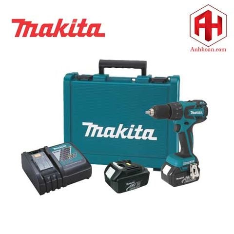 Máy khoan pin Makita 18V DHP459RFE (18V, 3.0Ah)