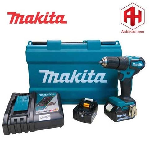 Máy khoan pin Makita 18V DHP483RFE (18V, 3Ah)