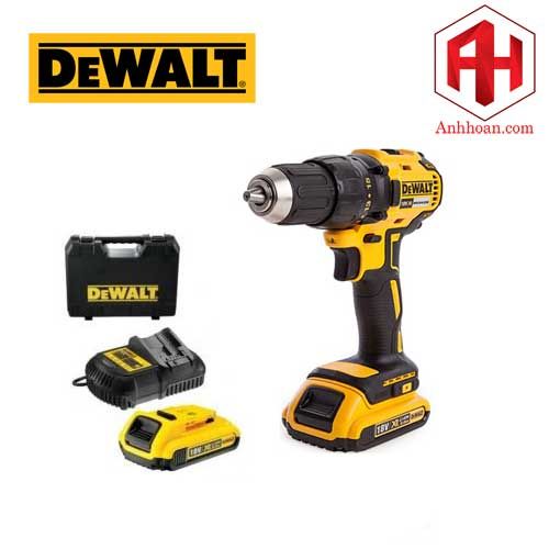 Máy khoan vặn vít dùng pin DeWALT 18V DCD777D2-B1 (SET 2Ah)