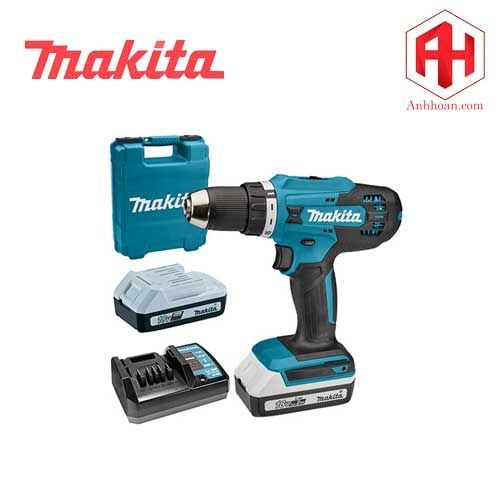 Máy khoan vặn vít dùng pin Makita DF488DWAE (18V:2Ah)