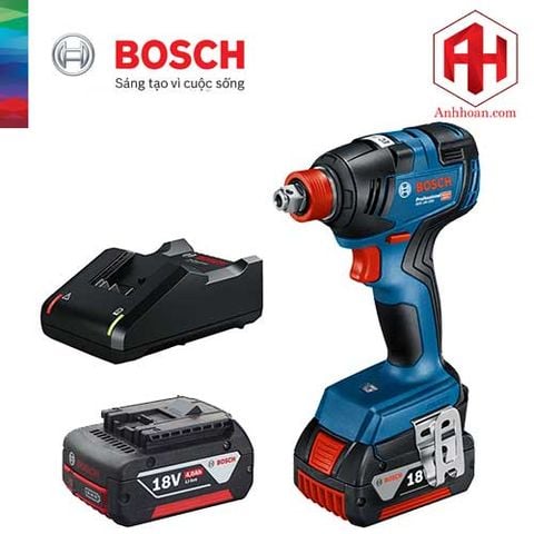 Máy vặn ốc vít pin Bosch GDX 18V-200 (SET 2x4Ah)