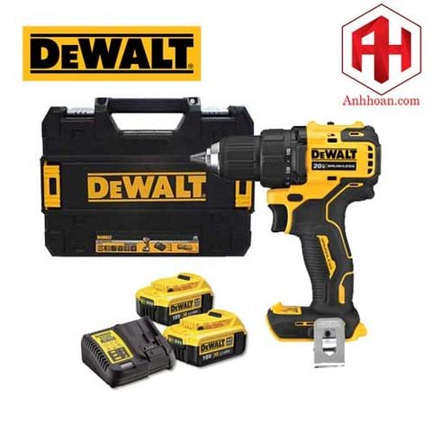 Máy khoan vặn vít dùng pin DeWALT 18V DCD708M2-B1 (SET 4Ah)