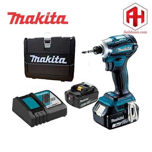 Máy vặn vít dùng pin Makita 18V DTD172RTE (SET 5Ah)