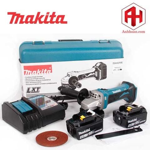 Máy mài góc dùng pin 18V Makita DGA402RME