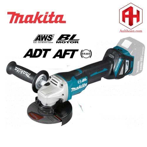 Máy mài góc dùng pin 18V Makita DGA418Z (Điều tốc)