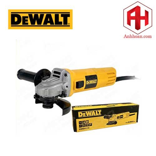 Máy mài góc DEWALT DWE4118 (100mm - 950W - Điều tốc)