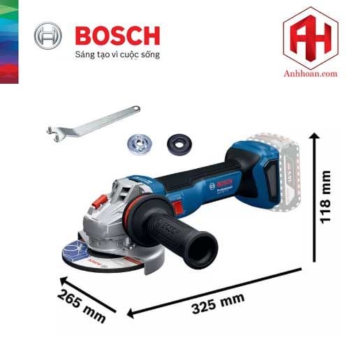Thân Máy mài góc dùng pin Bosch GWS 18V-11 S (125mm SOLO) Brushless
