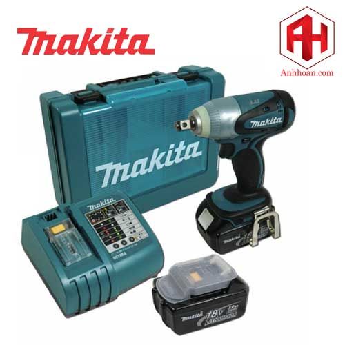 Máy siết bu lông dùng pin 18V Makita DTW251RFE (18V, 3Ah)