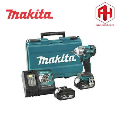 Máy siết bu lông dùng pin 18V Makita DTW281RME (18V, 4Ah)